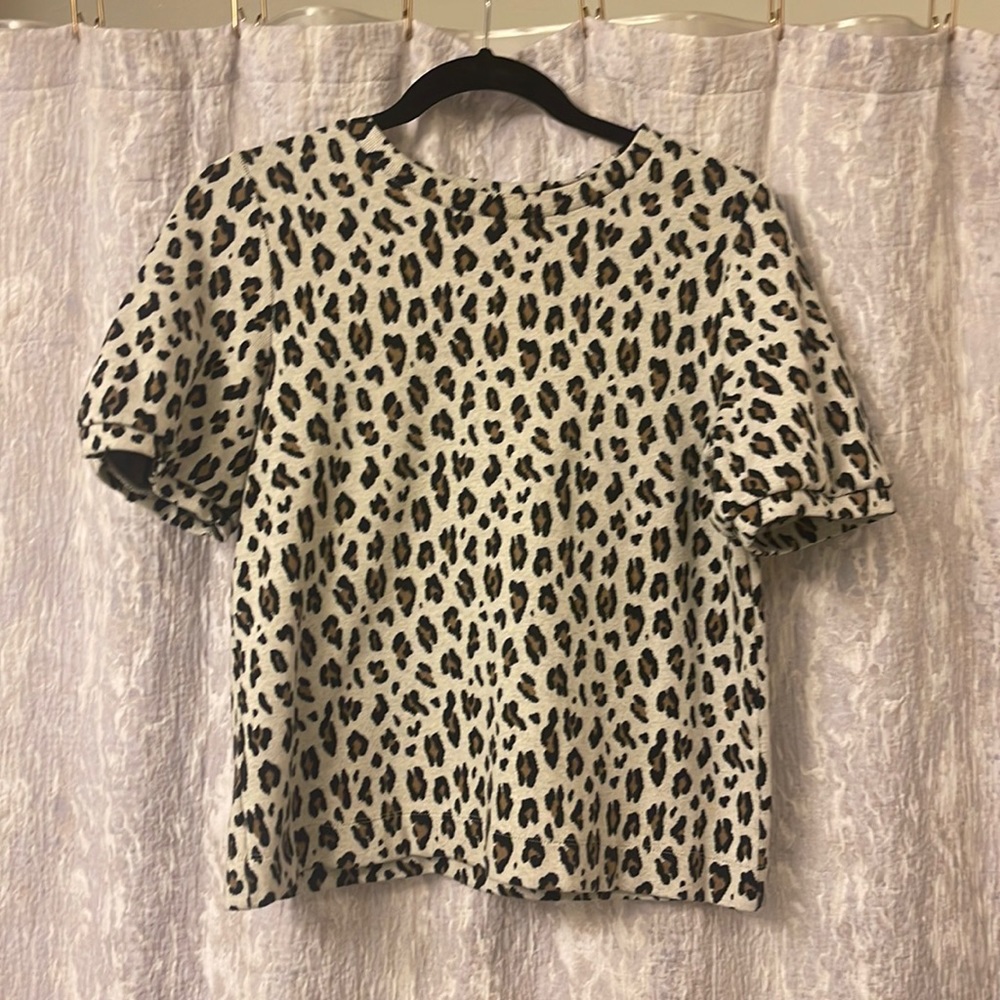 Loft printed top